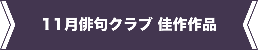 11月佳作作品